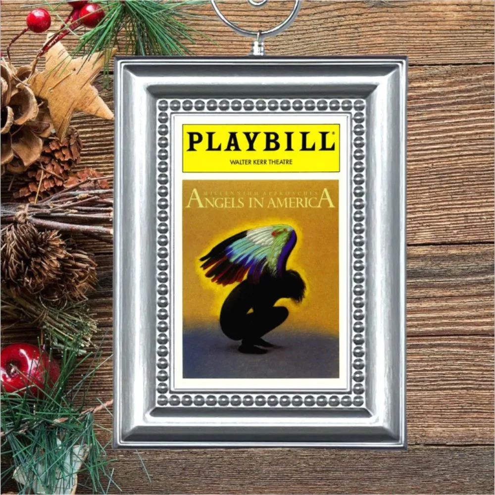 Angels In America Broadway Musical Playbill Christmas Tree‎ Ornament